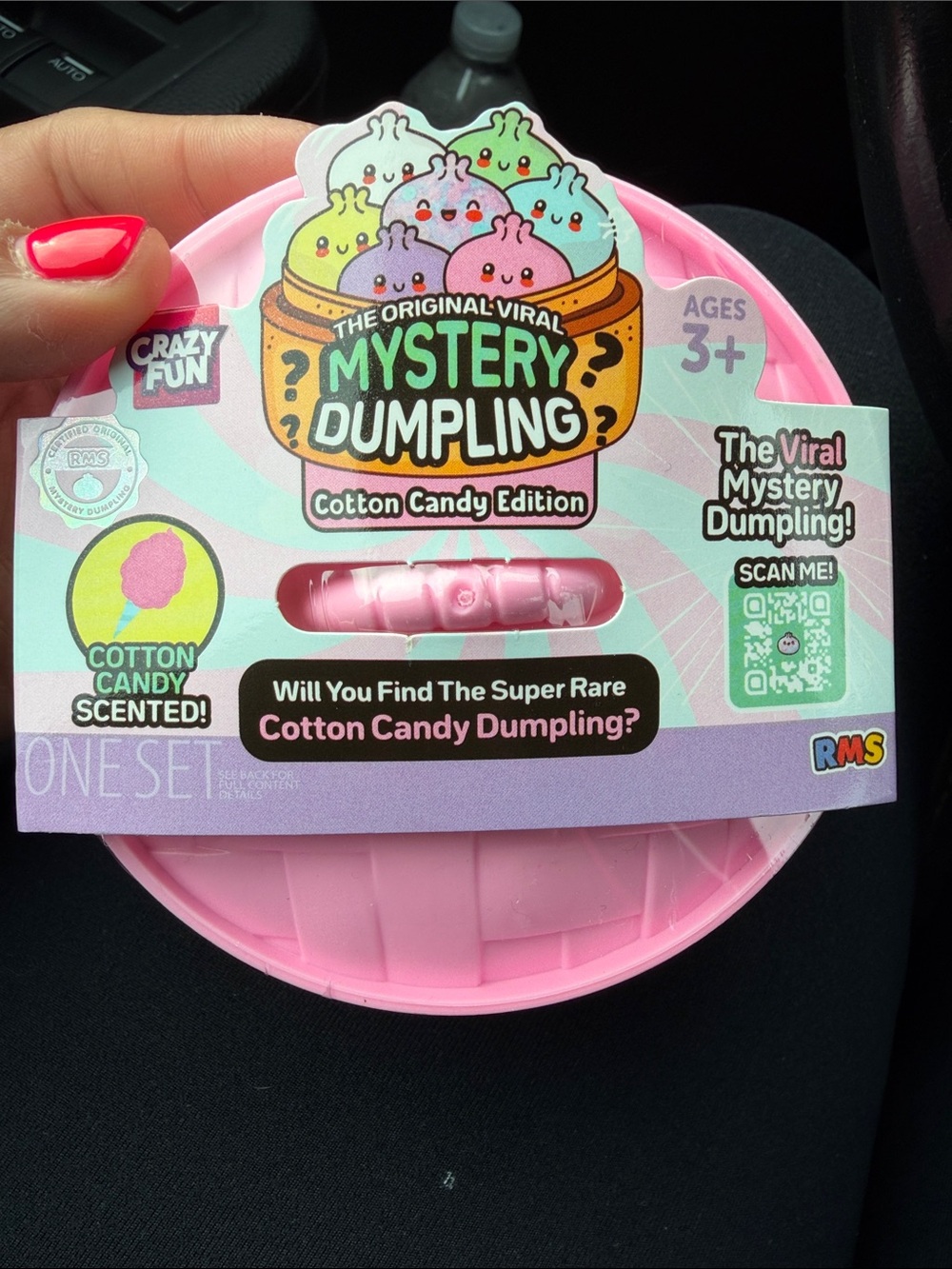 Viral crazy fun Cotton Candy Edition Dumpling